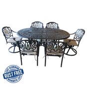 7 Piece Amalfi Oval Dining set